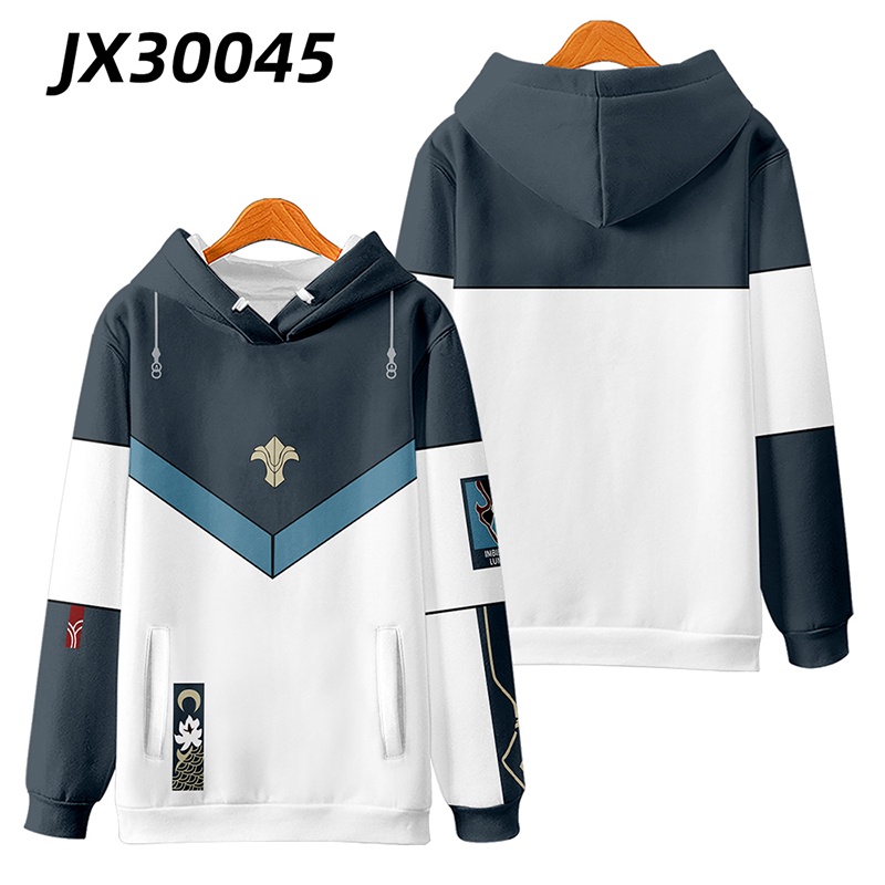 YB1 Honkai: Star Rail - hoodie và áo khoác ngoài cosplay anime 3D Imitor Lunae unisex plus size