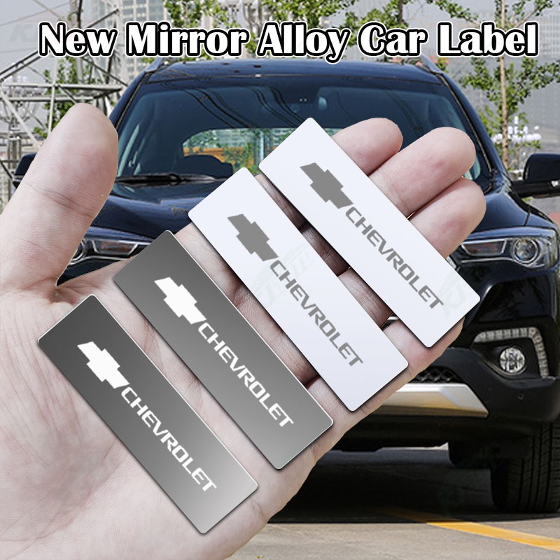 Nhãn Dán logo 3d Bằng Kim Loại Trang Trí Xe Hơi chevrolet aveo captiva Grove tracker cavalier s10 pickup spin cruze