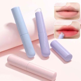 Bàn chải môi EBINLANDS, Dụng cụ bôi son môi đầu tròn có thể tái sử dụng, Bàn chải trang điểm bóng silicon đàn hồi đa năng dành cho nữ