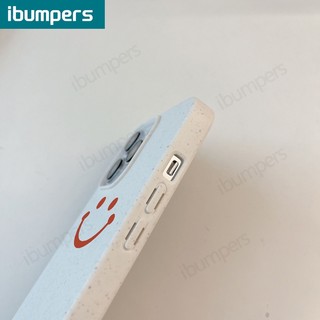 ibumpers Ốp Lưng IPhone Họa Tiết Mặt Cười Đơn Giản Hàn Quốc Cho IPhone 16 15 14 12 13 11 Pro Max IP 7 8 Plus X XS XR Ốp Điện Thoại Silicon Mềm Chống Sốc