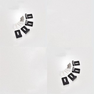 Jkdesign 4 / 8 Chiếc Kẹp Gương, Kẹp Gương Kim Loại Vuông Sắt, Có Ốc Vít Móc Chốt Treo Tường Gương Không Khung