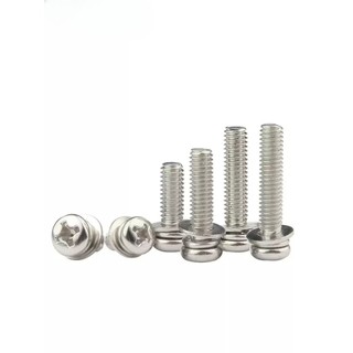 ((LXY) （ 3 TỔ HỢP） Bulong chỏm cầu nhỏ mạ niken，Ốc Vítđồng pake đầu tròn , ốc pake M2 / M2.5 / M3 / M4 / M5 / M6 / M8 * L4-50mm (RM-VN-1)