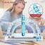 WANYEDI Bevel Protractor, Thước đo góc hoạt động đa chức năng bằng nhựa, Dụng cụ vẽ vòng tròn chất lượng cao Công cụ vẽ hình tròn / góc Văn phòng trường học