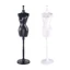 XGB Mini Búp Bê Hiển Thị Đứng Búp Bê Bền Giá Đỡ Quần Áo Búp Bê Mô Hình Đầm Chất Liệu Nhựa Cho Váy Và Mẫu Clothi