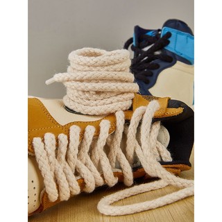 Dây Giày canvas cotton Dệt Cổ Cao Phong Cách Cổ Điển