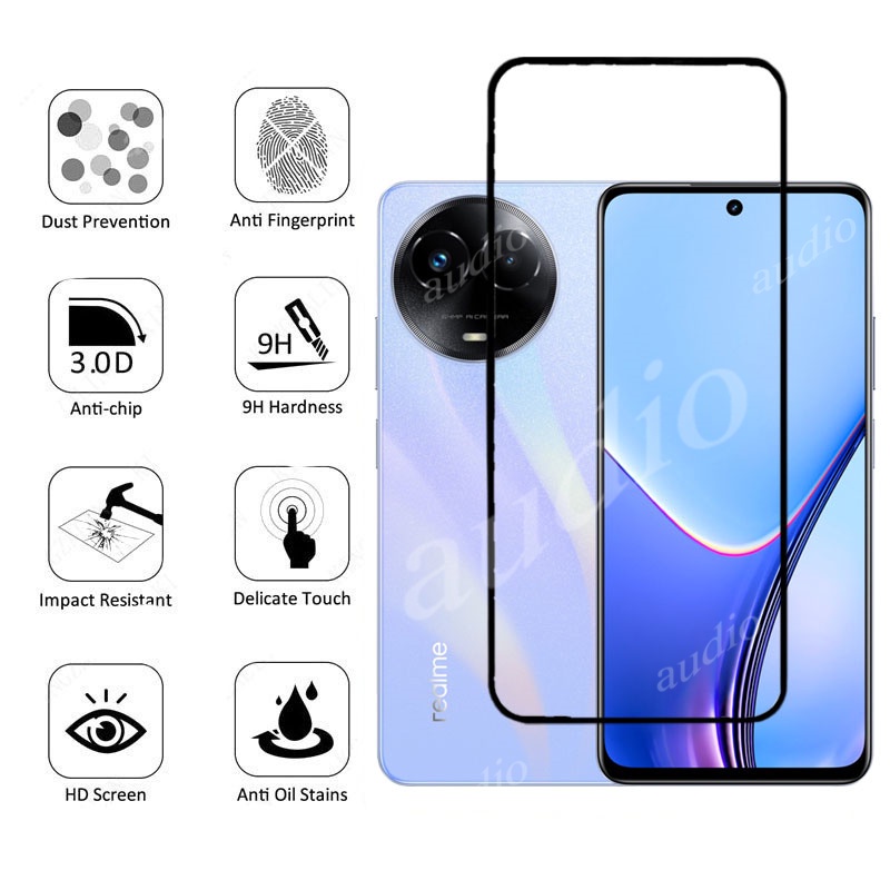 Kính Cường Lực 2 Trong 1 Bảo Vệ camera Cho realme 11x 11 5g nfc 4g 2023 realme 11 x 11nfc x11 realme11x realme11 5g 4g