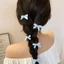 Set 10 Kẹp Nơ Nhí, Kẹp Tóc Mini Phong Cách Lolita Nhiều Màu QiQiShop