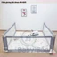 Thanh chắn giường gấu Umoo UM-0815 phiên bản ưu việt mới nhất với thiết kế khép kín và lớp xốp giảm chống va đập