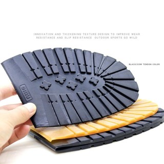 METALWRK 1 Cặp Miếng Dán Thảm Giày, Miếng Giày Cao Su Tự Dính Chống Mài Mòn, Đế Ngoài Thay Thế DIY Miếng Dán Đế Dày Chống Trơn Trượt