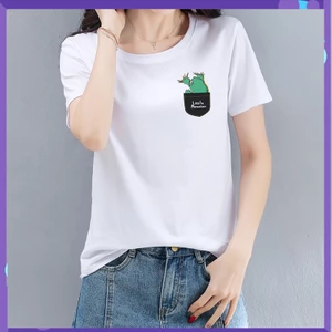 Áo thun nữ in logo chibi dễ thương KTQN TSHIRT AND UNIFORM