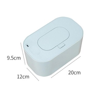 Máy hâm nóng lau JKDESIGN, Máy hâm nóng khăn lau trẻ em USB 10W, Di động ngăn ngừa khô nhiệt độ không đổi 5V-2A Hộp khăn ướt cho bé mẫu giáo