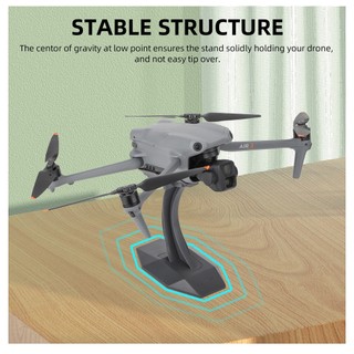 Dành Cho DJI AIR 3S / 3 Để Bàn Màn Hình Đứng AIR 2S / 2 Đa Năng Máy Bay Không Người Lái Màn Hình Đứng Trang Trí