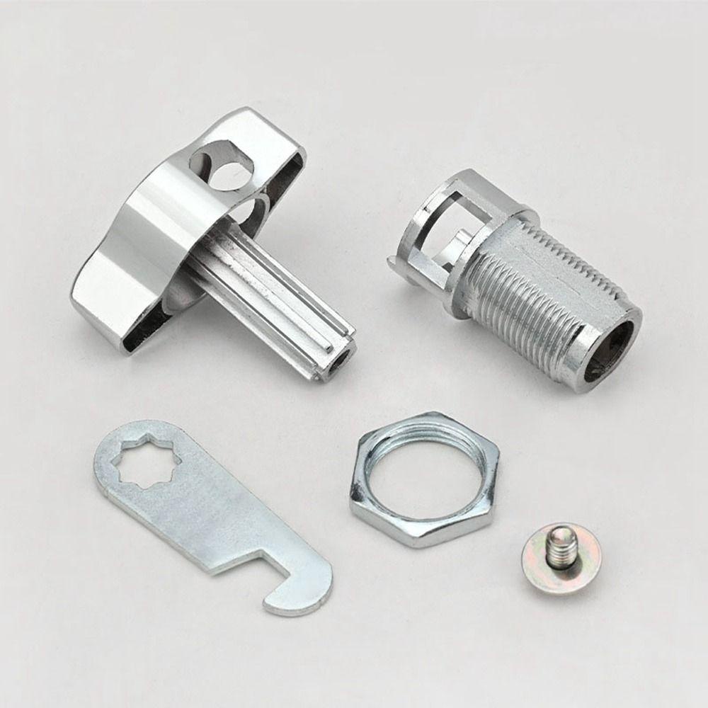 Ổ khóa cửa tủ YMIFI, Khóa Cam phần cứng cơ khí, Hợp kim kẽm DIY Hộp đựng đồ nội thất không cần chìa khóa Hộp thư