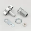 Khóa Cam LAKAM, Ổ khóa cửa tủ hợp kim kẽm phần cứng, Tủ khóa cơ khí đa chức năng không cần chìa khóa