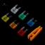 120PC Kích Thước Nhỏ Lưỡi Dao Cầu Chì Ô Tô Micro Blade Cầu Chì Phụ Kiện Xe Tải mới