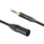 Dây cáp nam BTM 1 4 sang XLR Quarter inch TRS sang XLR Dây chuyển đổi cân bằng nam