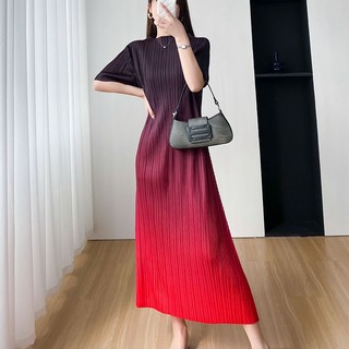 Miyake Chân Váy Xếp Ly Cao Cấp Thời Trang Dành Cho Nữ