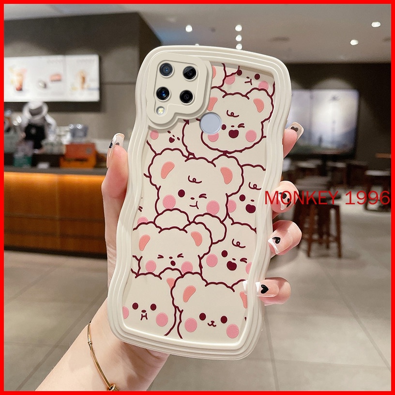 ốp lưng Realme C15 Ốp Điện Thoại tpu Mềm Chống Rơi Họa Tiết Hoạt Hình Cho realme c15 realme c15 kk