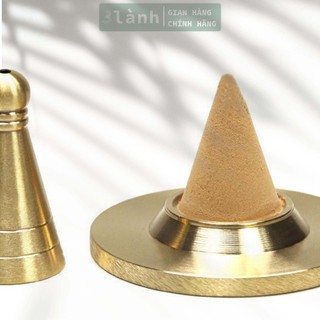 Khuôn Tạo Nụ Trầm 3 Lành Hình Chóp Đồng Nguyên Chất Tạo Khối Hình Chóp Dễ Dàng Xông Trầm