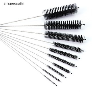 Airspeccutin Bộ Cọ Vệ Sinh Ống Hút Bằng Sợi nylon Và Inox Mềm Mại Tiện Dụng