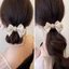 Kẹp Tóc BORAGETE, Nơ Phụ Kiện Tóc Lấy Kẹp, Vintage Phong Cách Mục Vụ Đầu Sau Kẹp Tóc Nữ Cô Gái