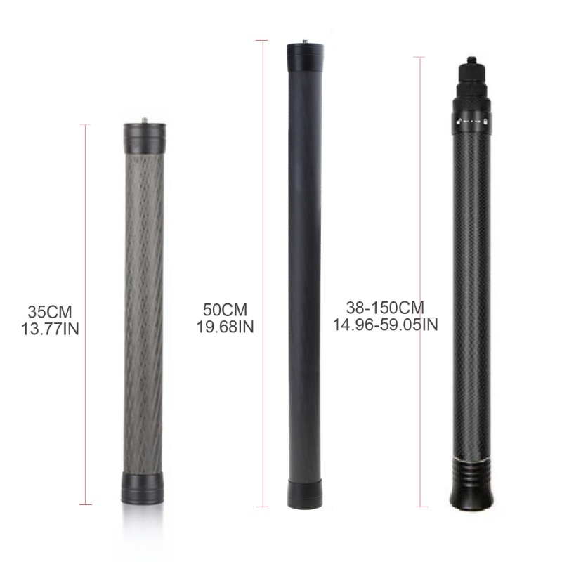 Thanh Selfie bằng sợi Carbon IOR có thể mở rộng cho Ronin S Feiyu Zhiyun Gimbal 1 4
