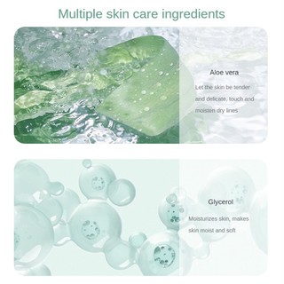 Gel tẩy tế bào chết lô hội Facial Body Mud Scrub Làm sạch dưỡng ẩm Làm sạch chăm sóc da Sản phẩm làm đẹp ღ Pink Girl Bling Makeup Look
