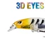 1 Mồi Câu Cá 3d 7cm / 8g 10 Màu Có Móc