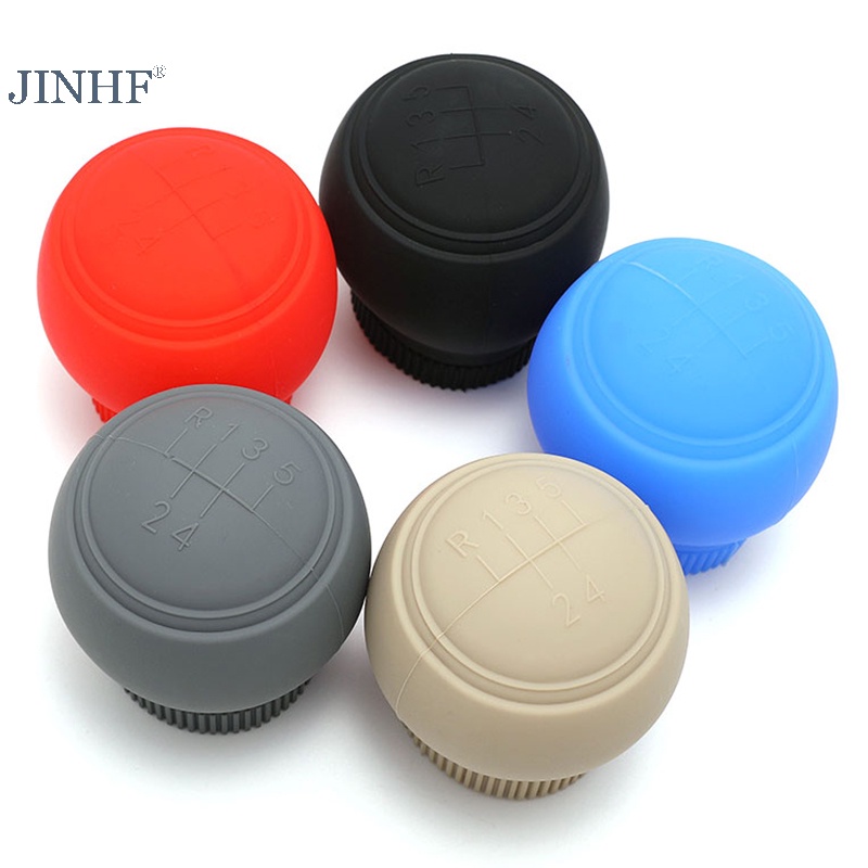 Jinhf Vỏ Bọc Cần Số Xe Hơi Bằng Silicon Chống Bụi Chống Trượt Phổ Biến