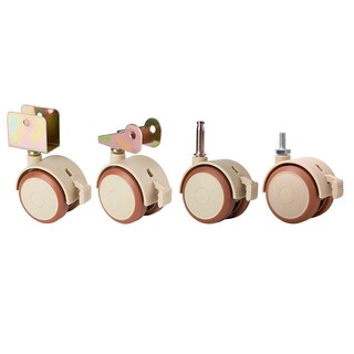 Bánh Xe Đẩy / Giường Ngủ Em Bé 2 "Bằng Chất Liệu nylon Kèm Bánh Xe Xoay Tiện Dụng
