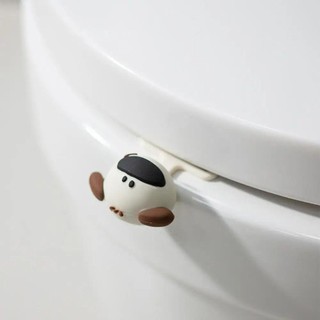 Dụng cụ nâng nắp bồn cầu ROOMYCO, Thiết bị nâng nắp bồn cầu chống bụi bẩn hình cừu / chó, Dụng cụ phòng tắm Nắp lật