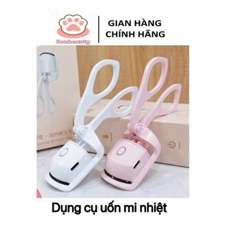 Dụng cụ uốn lông mi cầm tay làm nóng bằng điện, nhiều màu, an toàn tự nhiên kẹp lông mi nhanh cong