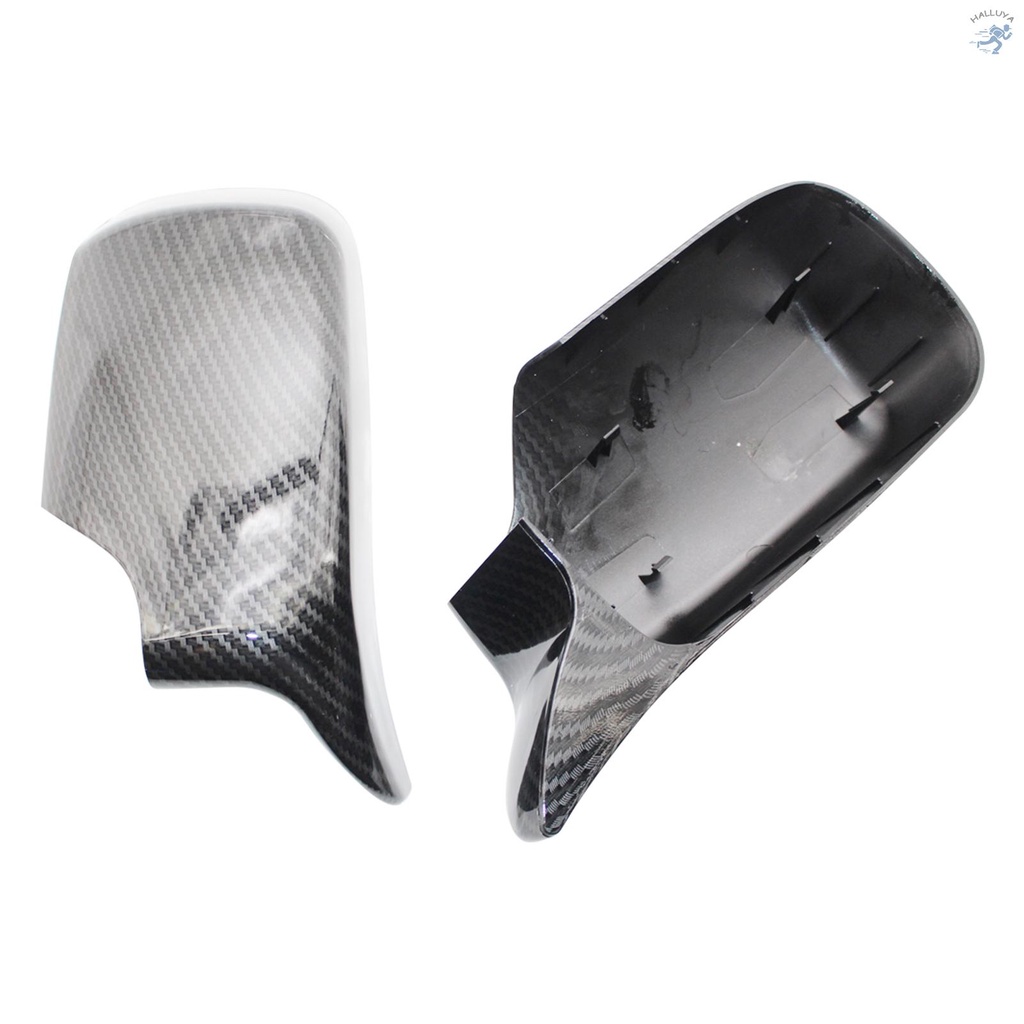 Ốp Gương Chiếu Hậu Bên Hông Họa Tiết Sợi Carbon Cho BMW E46 1998-2005 Hall-109