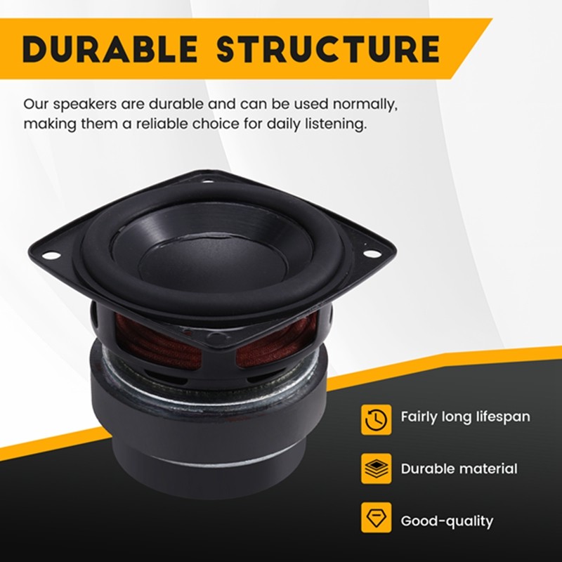 Loa toàn dải di động 2,75 Inch 4 Ohm 20W Loa HiFi Loa âm thanh âm nhạc cho Xtreme 2