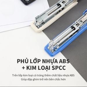 Dập ghim số 10 Deli 0229 I Bấm kim 15 tờ / lần dùng kim bấm số 10 Deli