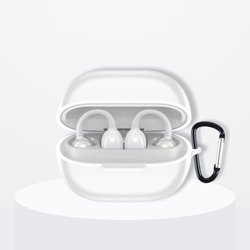 Cho SoundPEATS POP Kẹp Tai Nghe Vỏ Silicon Màu Trơn Vỏ Tai Nghe Chống Sốc Vỏ Mềm Bảo Vệ Tai Nghe Chống Thấm Nước