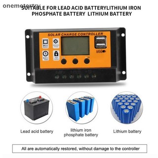 Em LCD Bộ điều khiển năng lượng mặt trời 12V / 24V 30A 20A 10A Bộ điều chỉnh sạc năng lượng mặt trời Bộ sạc pin PWM Màn hình LCD USB kép 5V 2.5A Đầu ra MOS n