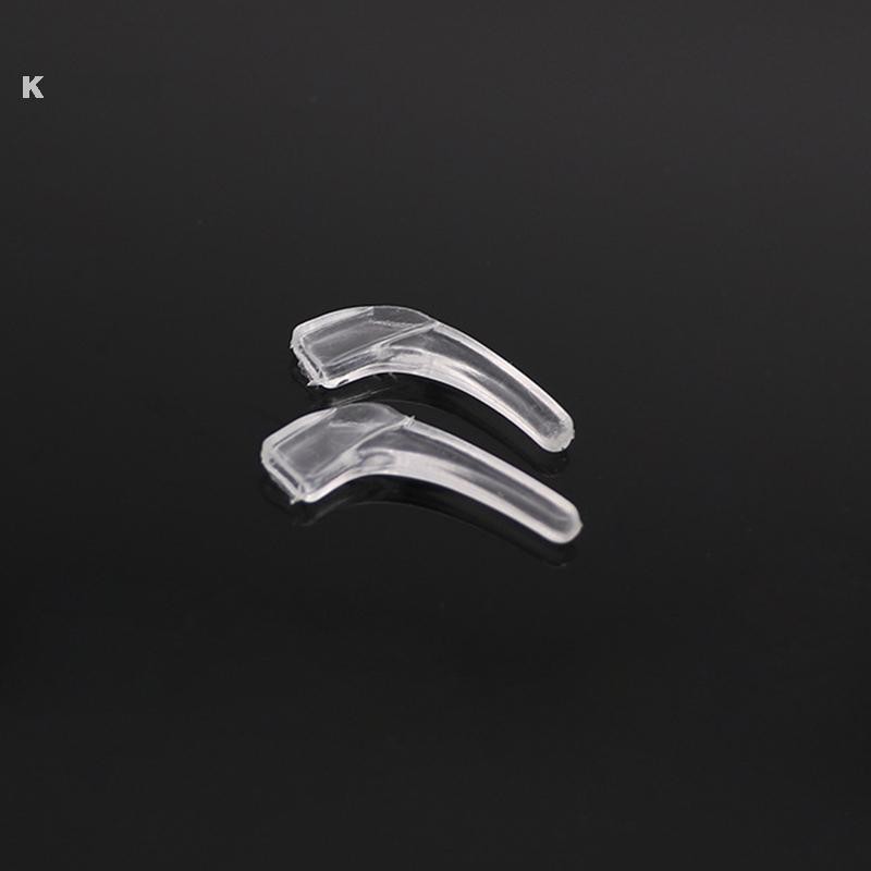 Kuzhen 1 Cặp Kính Chống Trơn Trượt Móc Tai Đầu Kính Mắt Cầm Đền Silicon Chống Trượt Giá Đỡ Kính Khung Chân Tay Phụ Kiện HOT
