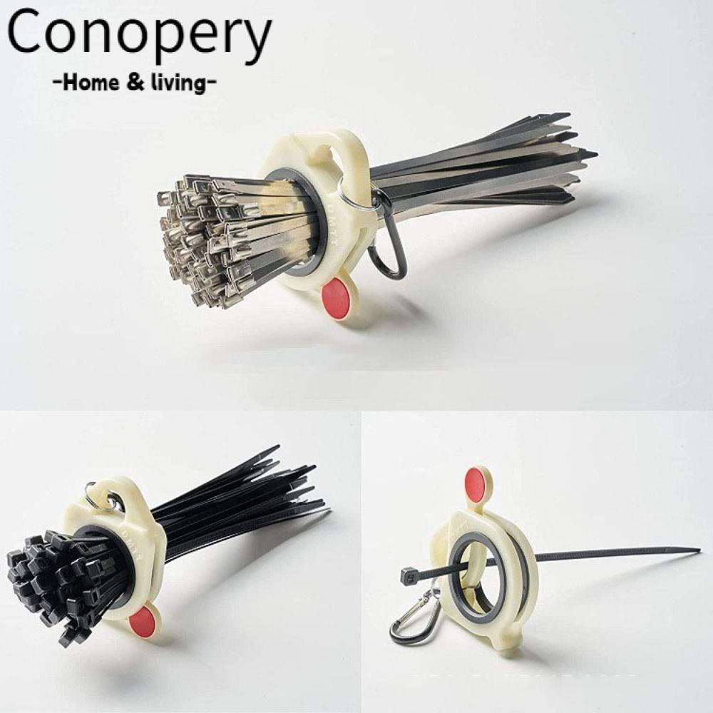 Conopery cụ giữ dây rút buộc cáp CONOPERY bằng nhựa huỳnh quang tiện ...