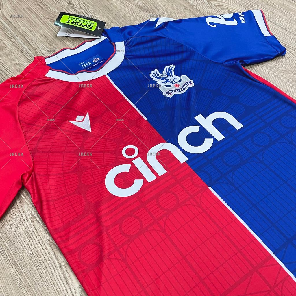 Áo đấu dành cho người lớn Crystal Palace 2023 / 2024 Vải Polyester AAA Fan Grade