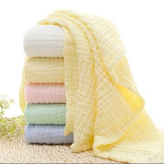 Khăn tắm/ Chăn xô cao cấp 6 lớp cotton mềm cho bé sơ sinh Bubbybaby-GV