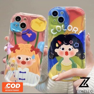 Oppo Reno 13F 5G Reno12 F Reno11 F Reno 11 Reno11 Pro Reno 10 Pro Reno 8T 5G Reno 8T 4G Reno 8Z Reno 7Z Reno8 Reno5 Reno7 Reno6 Cô Gái Dễ Thương Chống Rơi Trái Tim Silicone Ph