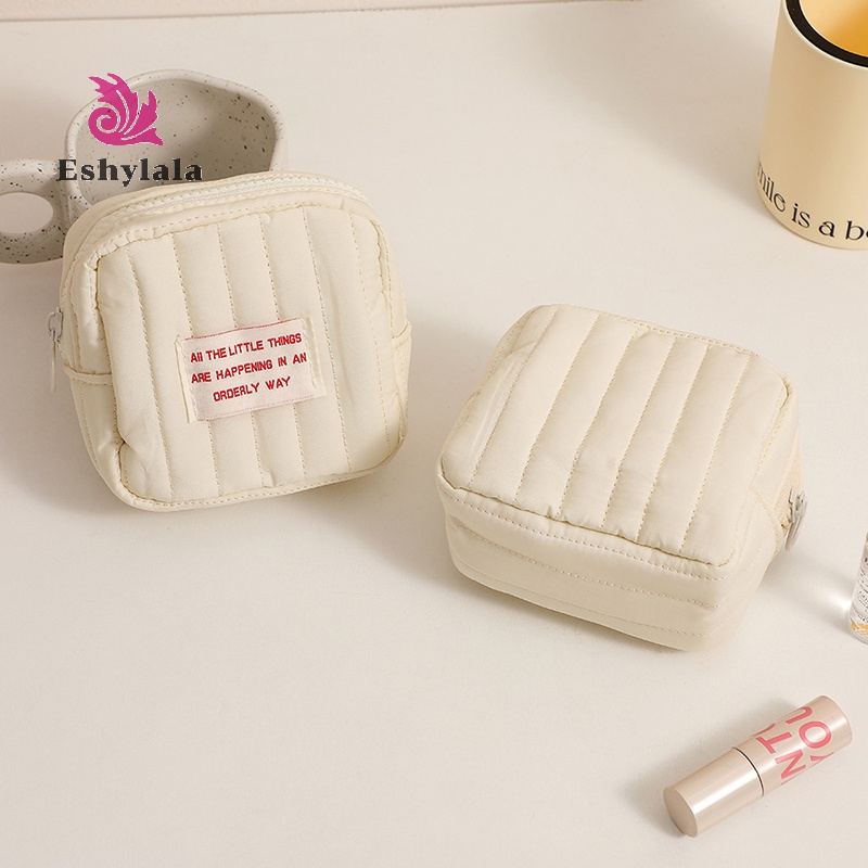 Túi Đựng Mỹ Phẩm Nữ Nhỏ Để Trang Điểm Đóng Gói Khối Du Lịch Tổ Chức Essentials Cáp Sạc Túi Bảo Quản Túi Vệ Sinh Nữ [MỚI]
