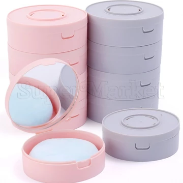Hộp Đựng Mút Trang Điểm / Bông Mút Trang Điểm / Phấn Trang Điểm Hình Quả Trứng Chống Ẩm / Bụi Bẩn Thoáng Khí