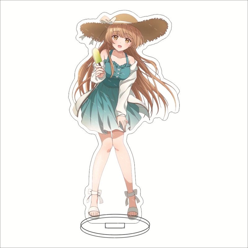Mô hình Standee Fashion Shiina Mahiru Anime Figure Acrylic The Angel Next Door Spoils Me Rotten mica chibi trưng bày