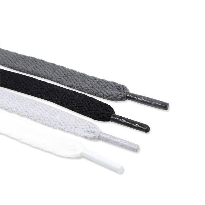Giày Trắng Nhỏ Dây Giày Flat Nam Nữ Vải Thể Thao Bóng Rổ Giày Trắng Đen Nguyên Chất Trắng