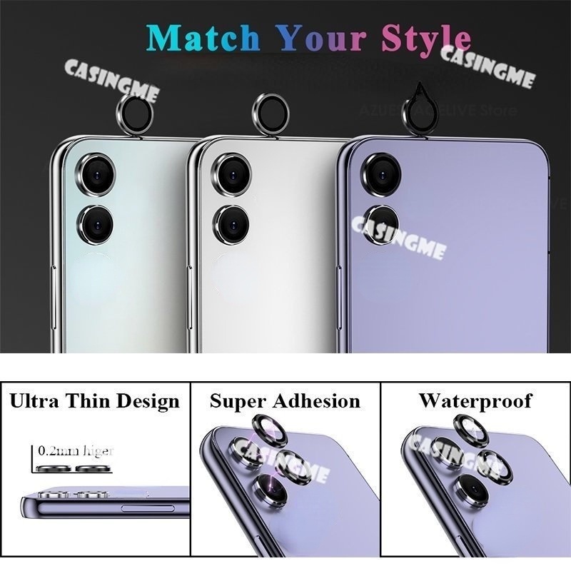 Vòng Kim Loại Bảo Vệ Ống Kính Máy Ảnh Cho infinix smart 8 2023 infinix smart 8 smart8 4g 5g 2023