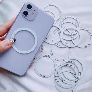 Vòng Kim Loại Hít Nam Châm Giữ Điện Thoại Sạc Không Dây magsafe Cho iphone 12 13 14 15