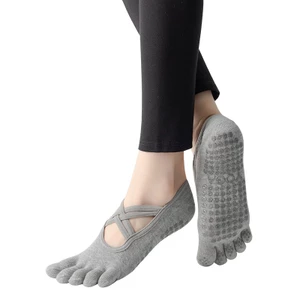 Vớ cotton Năm Ngón Chống Trượt Chống Trượt Mới Dành Cho Nữ Tập Thể Dục Thể Thao yoga