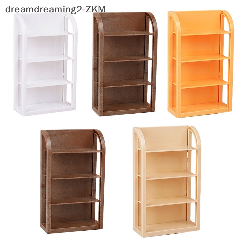 [dreamdreaming] Nhà búp bê 1: 12 Kệ siêu thị thu nhỏ Giá trưng bày Giá để đồ Trang trí cảnh Phụ kiện nhà búp bê [zkm]